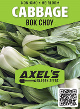 Load image into Gallery viewer, Cabbage Seeds - Bok Choy
