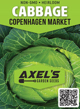 Load image into Gallery viewer, Cabbage Seeds - Copenhagen Market
