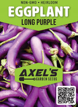 Load image into Gallery viewer, Eggplant Seeds - Long Purple
