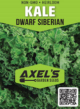 Load image into Gallery viewer, Kale Seeds - Dwarf Siberian
