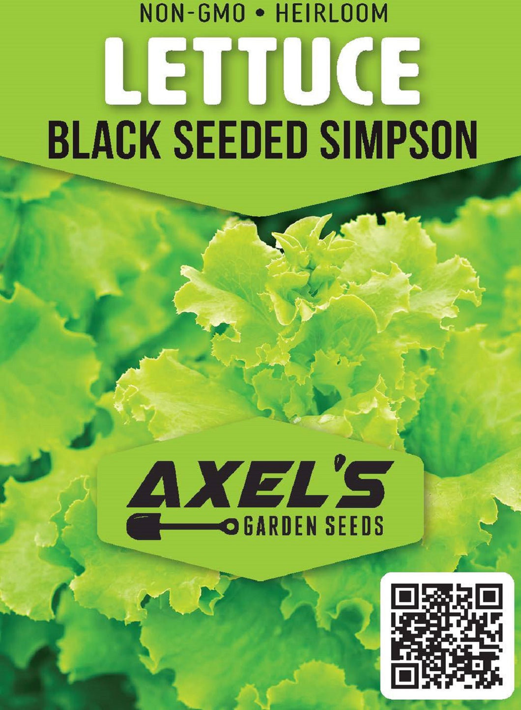 Lettuce Seeds - Black Seeded Simpson