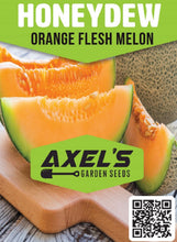 Load image into Gallery viewer, Melon Seeds - Orange Flesh Honeydew
