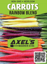 Load image into Gallery viewer, Carrot Seeds - Rainbow Blend
